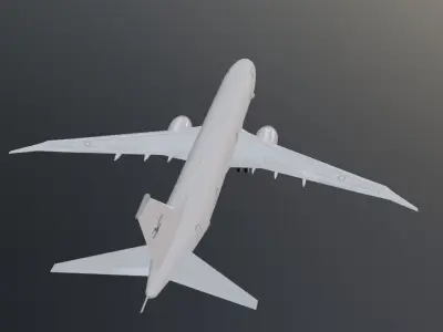 RAAF Boeing p8A - Poseidon low poly  Low-poly 3D model