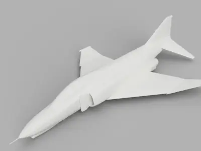 F4 Phantom ready to adapt 3D model