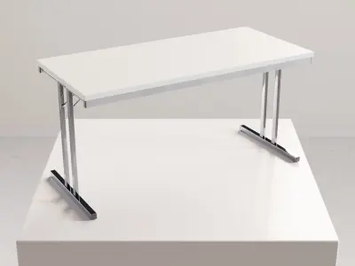 Folding Table for Architecture Free low-poly 3D model