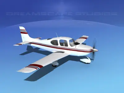 Cirrus SR22 V13 3D model
