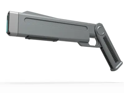 Stun gun from Star Trek Discovery TV series 3D model