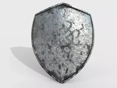 Shield 01 Free low-poly 3D model
