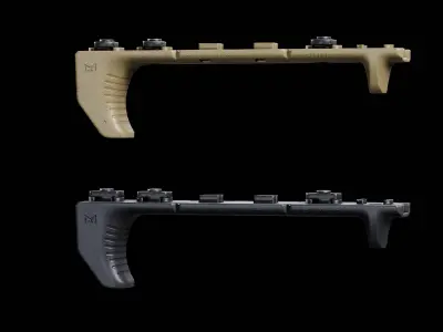 Magpul M-LOK Hand Stop Kit Low-poly 3D model