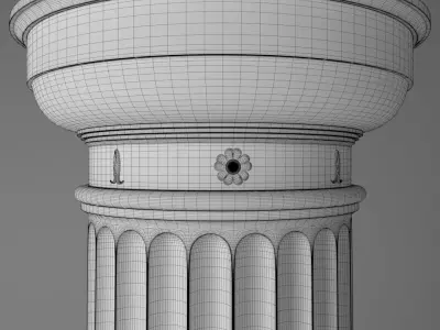 Column - Doric Order 3D model