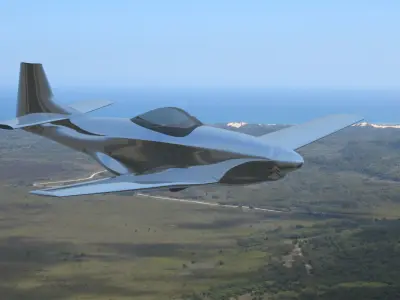 Plane P51 Mustang 3D model