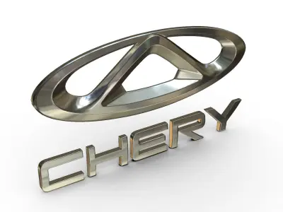 chery logo 3D model