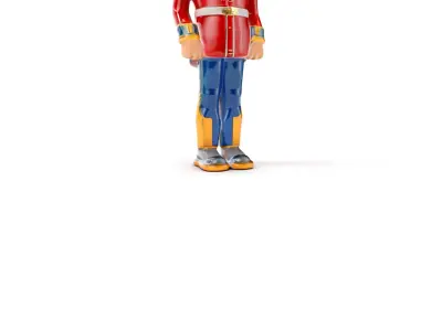 Royal Guard Toy Soldier Model Pack Low-poly 3D model