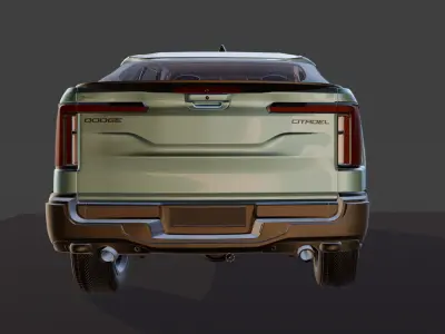 2026 Dodge Conquest Citadel Free 3D model