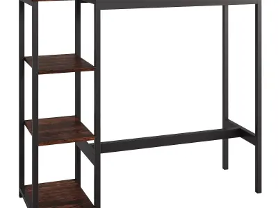 Berkeley Bar Counter Brooklyn Bar Stool Free 3D model