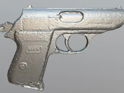 alarm gun pk 800 3D model