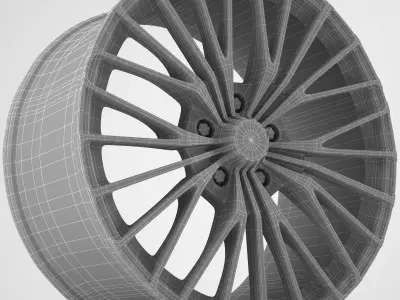 OZ rims collection 3D model