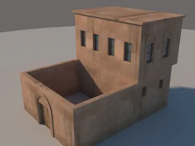Medieval House 3D model