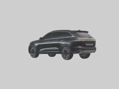 Lux Car Model Suv 1 Low-poly 3D model