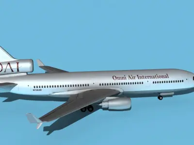 McDonnell Douglas MD-11 Omni Air Intl 3D model