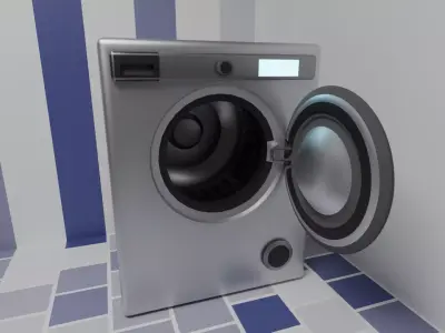 Washing Machine Free 3D model get