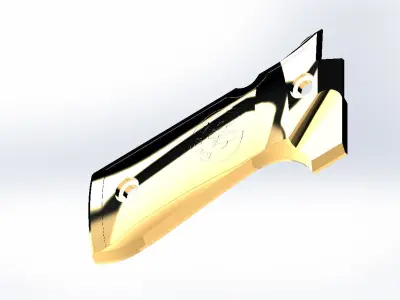 Baretta Grip Pistol Gun Grip 3D Printable for your gun accessory 3D print model