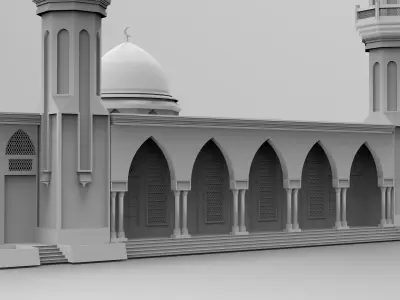 Islamic Mosque 3D model