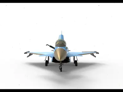 Eurofighter Typhoon 3D model