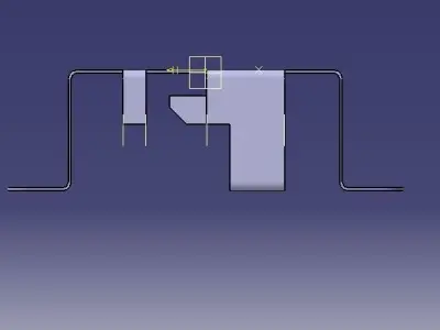 sheet metal CAD model 3D model