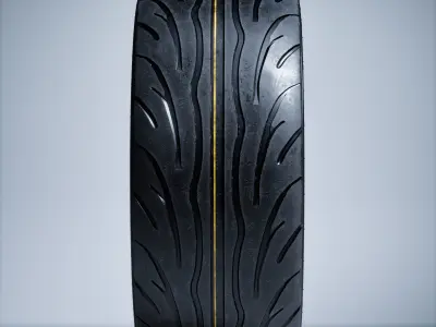 NANKANG TIRES - NS2R Low-poly 3D model