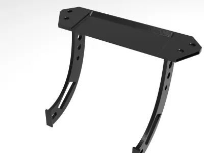 spoiler s3 Carbon car tuning auto garage  3D model