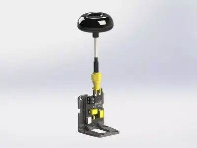 Custom VTx mount Free 3D model