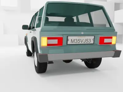 4x4 car 3D model