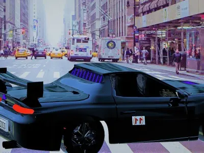 Mitsubishi 3000gt 98 Free 3D model