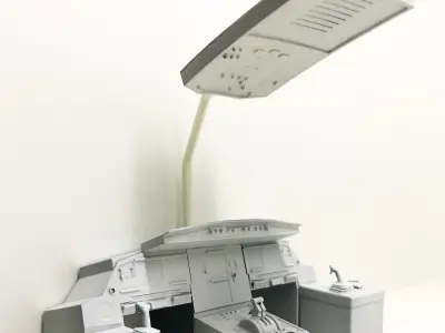 Super realistic Airbus panel for 3D printing 3D print model