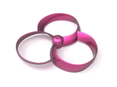 Toroidal drone propeller 3D print model