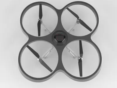 Generic Quadcopter Drone 3D model
