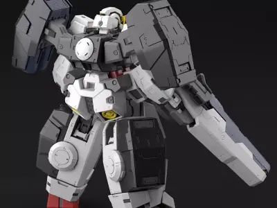 Gundam 00 Virtue Backpack and cannons 3D print model