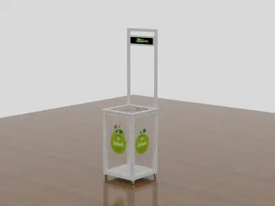 Product Sampling Bin 3D model