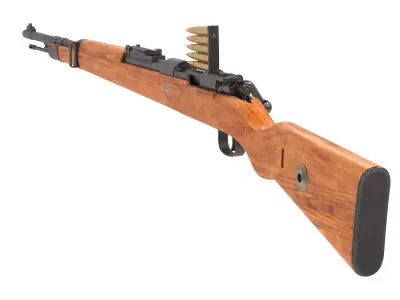 Karabiner 98k Bolt-action Rifle 3D model