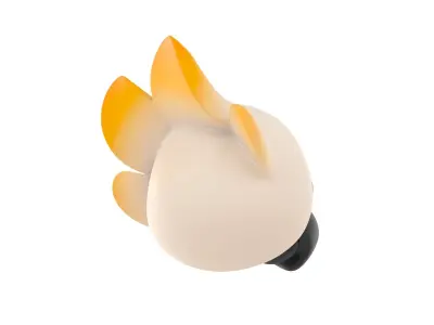 Prop167 Cockatoo Head 3D model