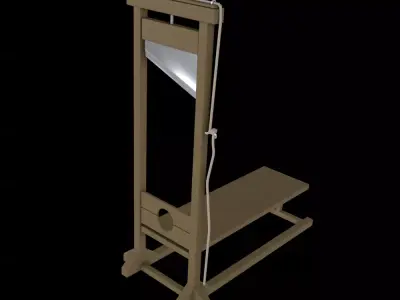 Guillotine Free 3D model