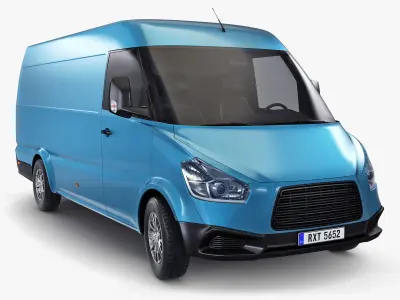 Generic Commercial Cargo Van M 1 3D model