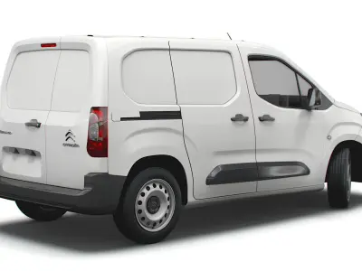 Citroen Berlingo Van SWB 2021 3D model