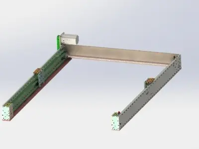 Gantry manipulator 3D model
