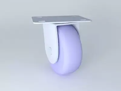 Swivel Caster Free 3D model