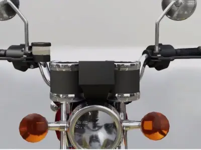 Baotian SANYA  CHINA MOTORCYCLE  Free 3D model