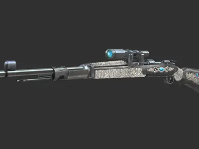 KAR98 VINTAGE Low-poly 3D model