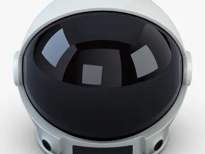 Astronaut helmet 3D model
