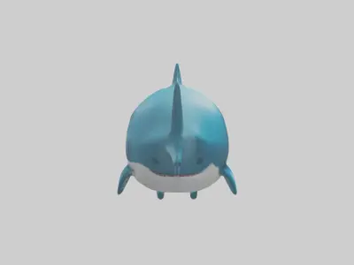 Babyshark Model 1 Low-poly 3D model