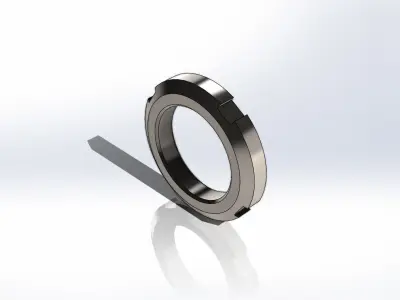 Nut Porca SKF KM 6 3D model