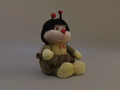 Plush Bee 3D model