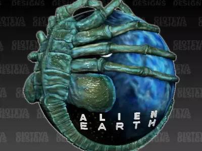 Alien Earth 3D model