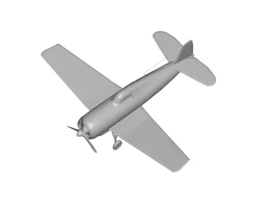 Grumman F6F Hellcat 3D model