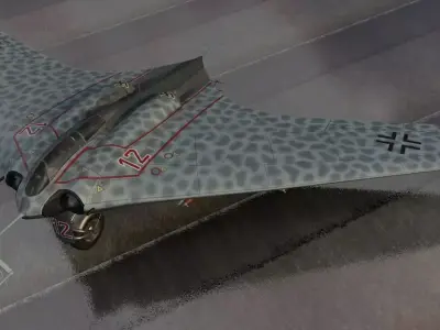 Horten Ho-229B Nachtjager 3D model