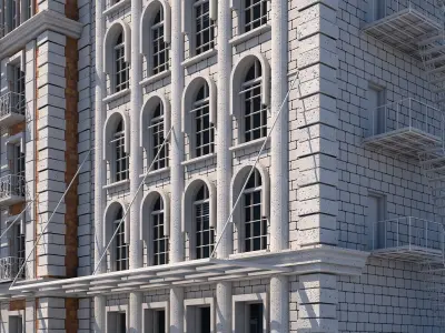 Commercial Building 102 3D model